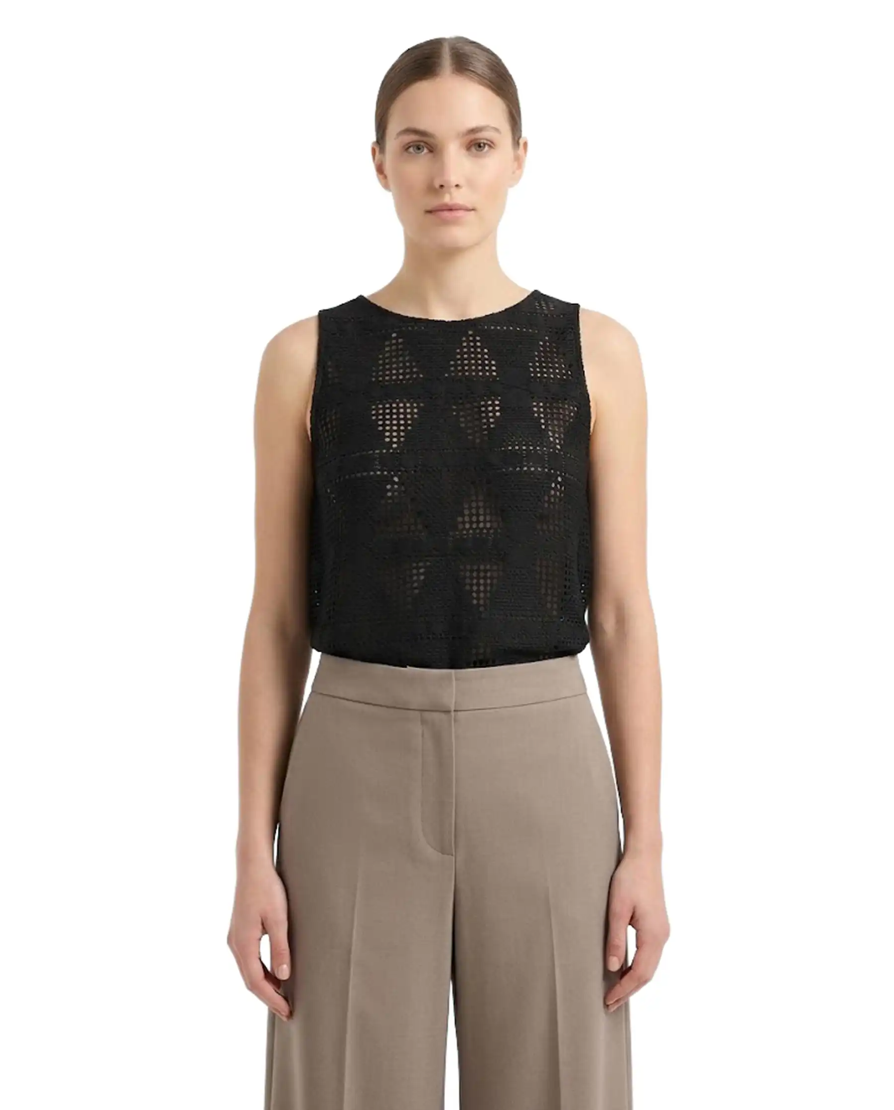 ICHI BLUSA HOVA NERO