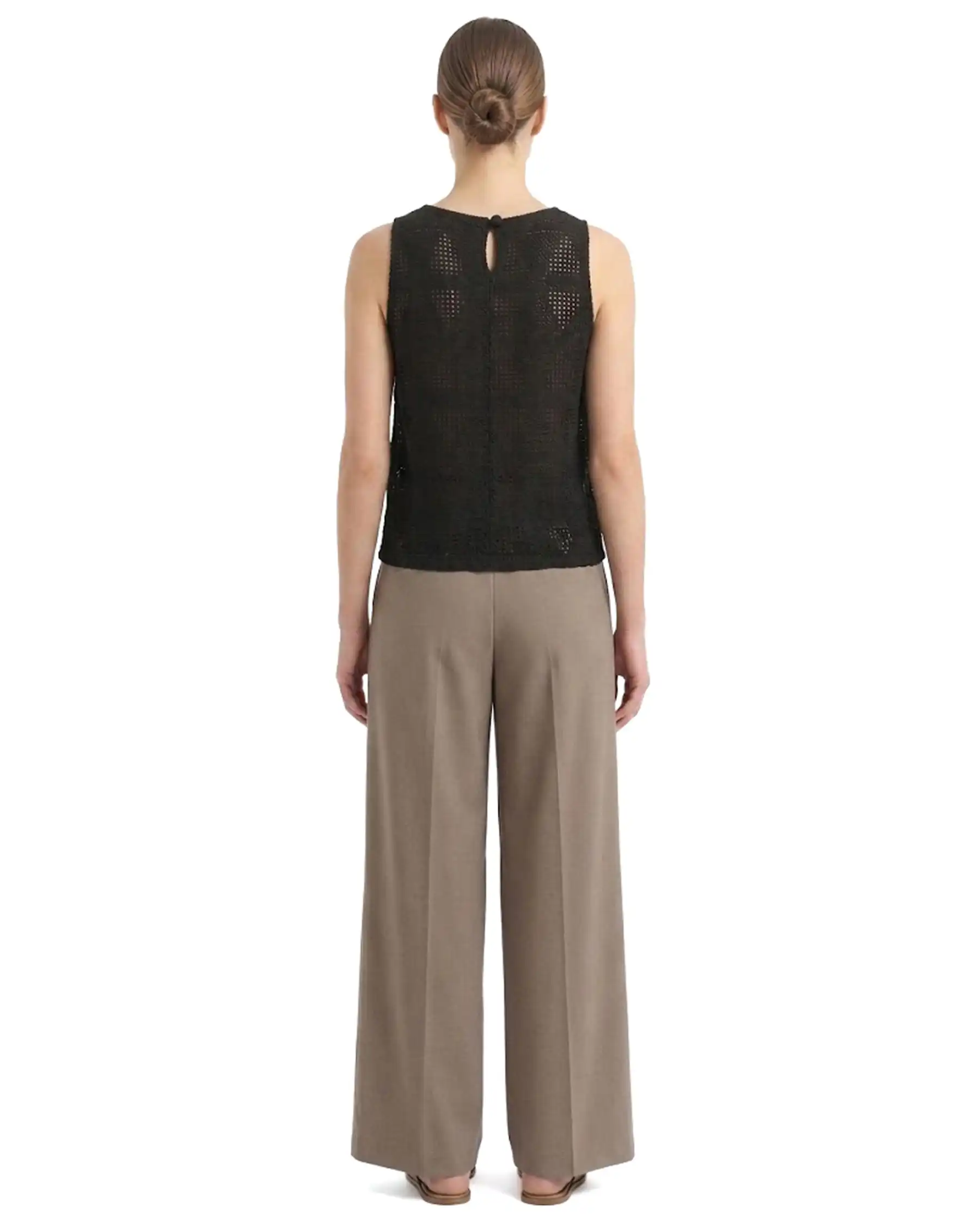 ICHI BLUSA HOVA NERO