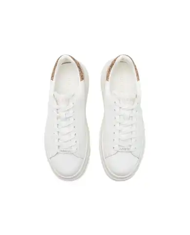 GUESS SNEAKERS ELBA BIANCO