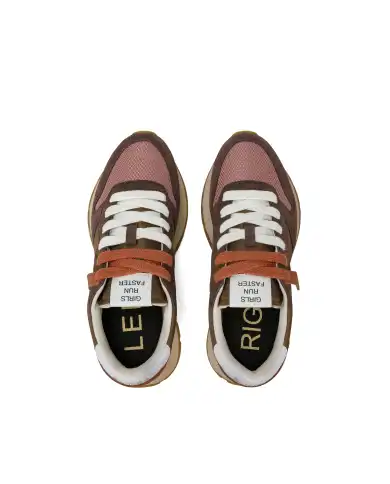SUN 68 SNEAKERS ALLY VINTAGE MARRONE