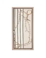 GUESS SCIARPA PRINTED BEIGE