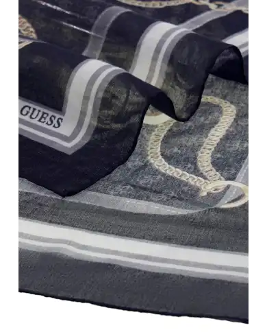 GUESS FOULARD PRINTED NERO