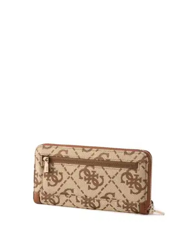 GUESS PORTAFOGLIO AUDREY LOGO BEIGE