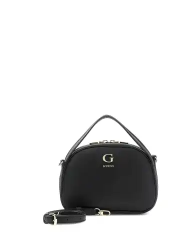 GUESS BORSA COLEEN TOP ZIP CROSSBODY NERO