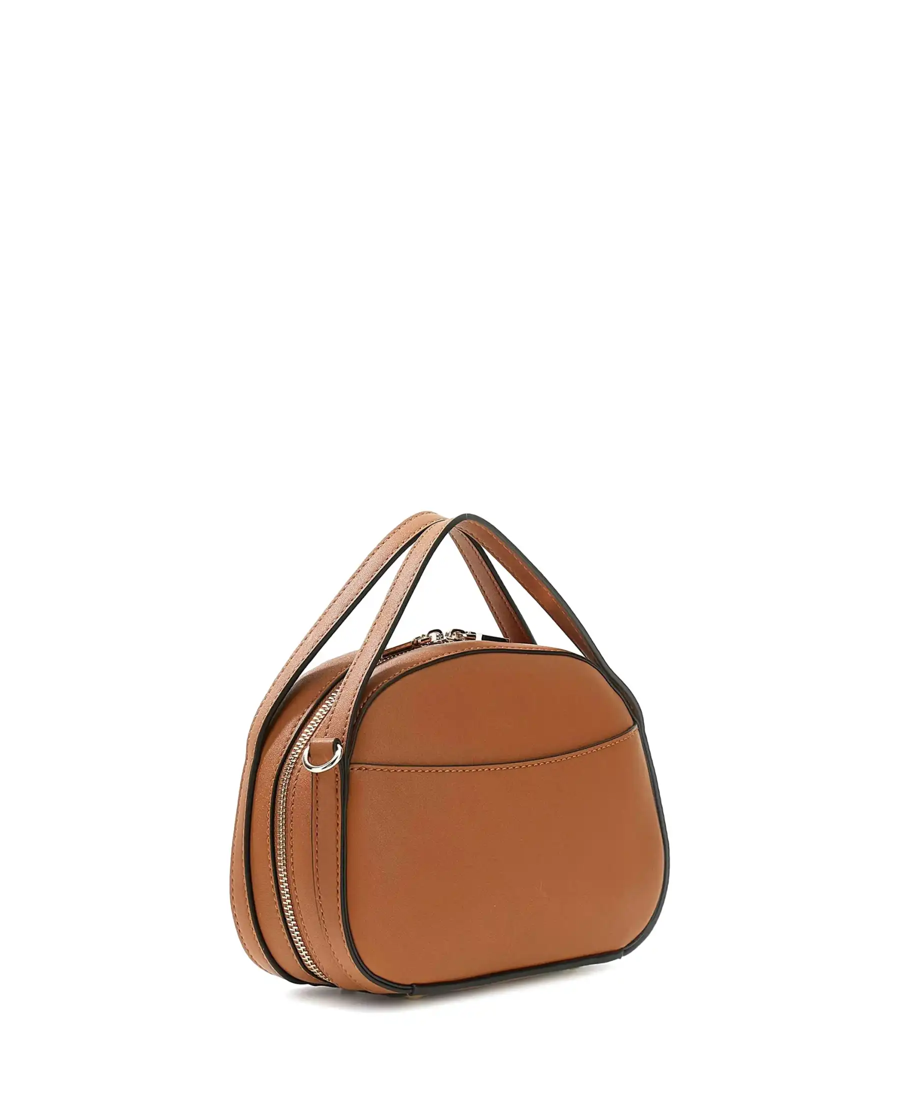 GUESS BORSA COLEEN TOP ZIP CROSSBODY COGNAC