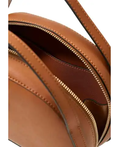 GUESS BORSA COLEEN TOP ZIP CROSSBODY COGNAC