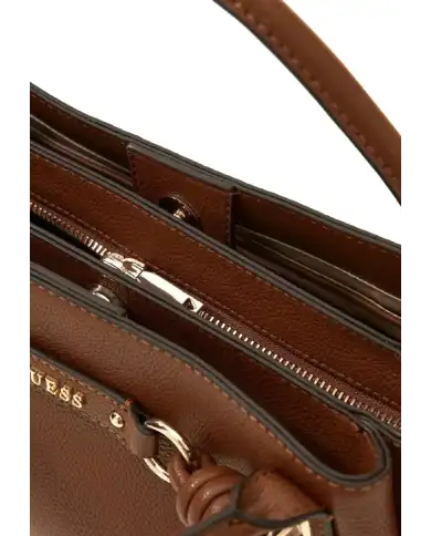 GUESS BORSA CAMELIA COGNAC