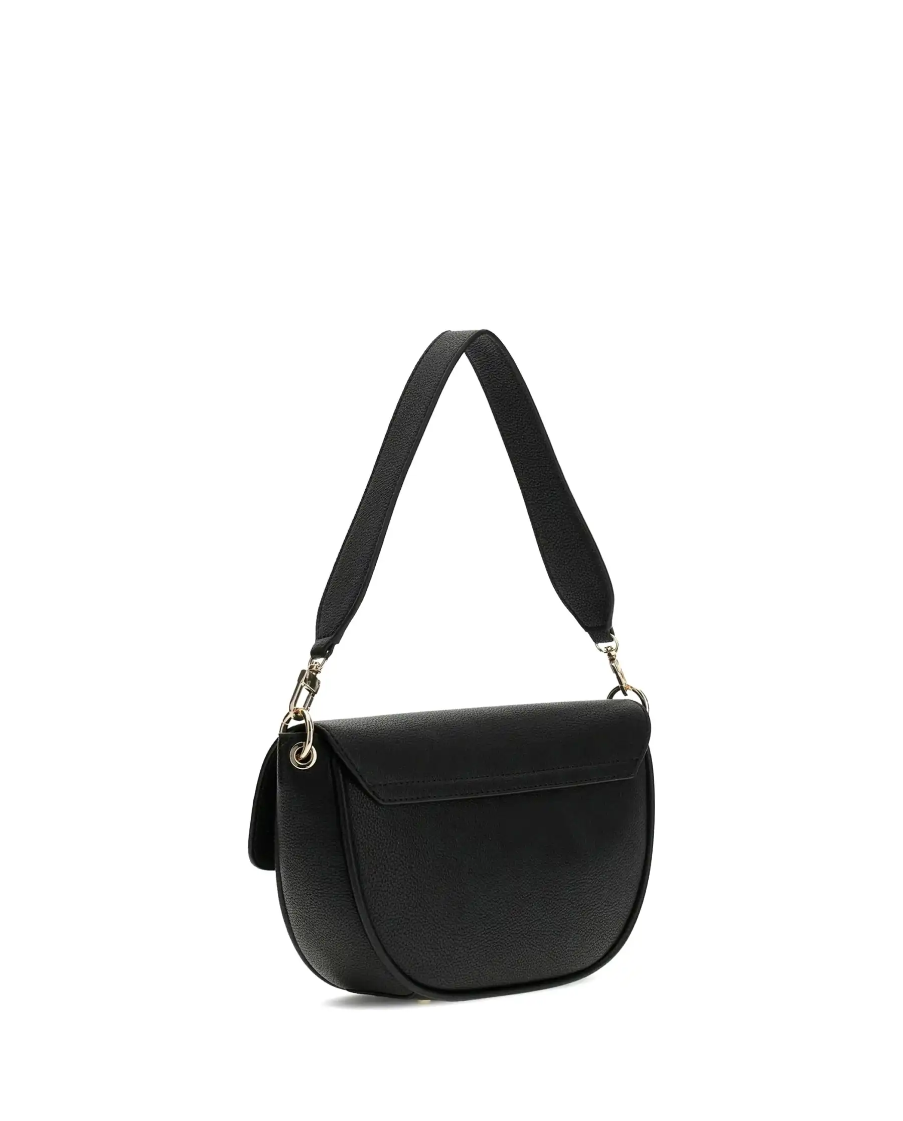 GUESS BORSA CAMELIA FLAP SHOULDER NERO