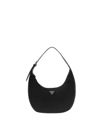 GUESS BORSA ECO GEMMA HOBO NERO