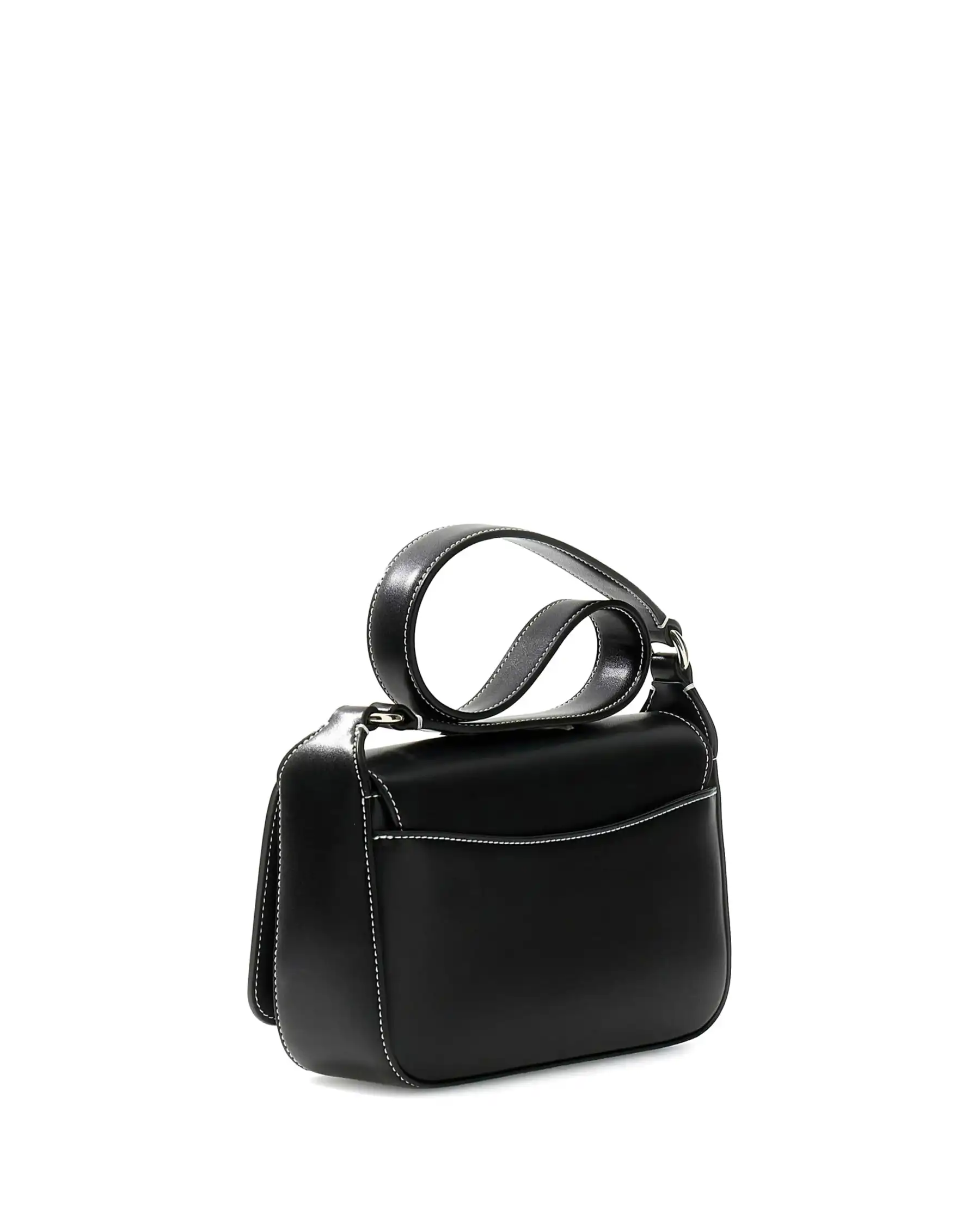GUESS BORSA RUBY FLAP SHOULDER NERO