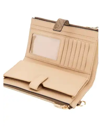 GUESS PORTAFOGLIO LAUREL BEIGE