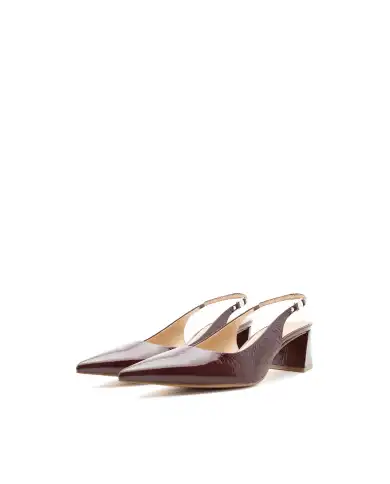 GUESS SLING BACK SINYA BORDEAUX