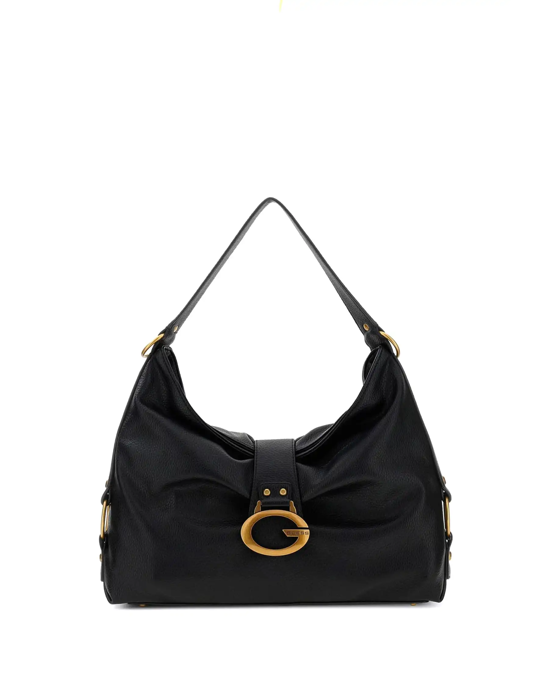 GUESS BORSA CAMDEN LARGE SHOULDER NERO