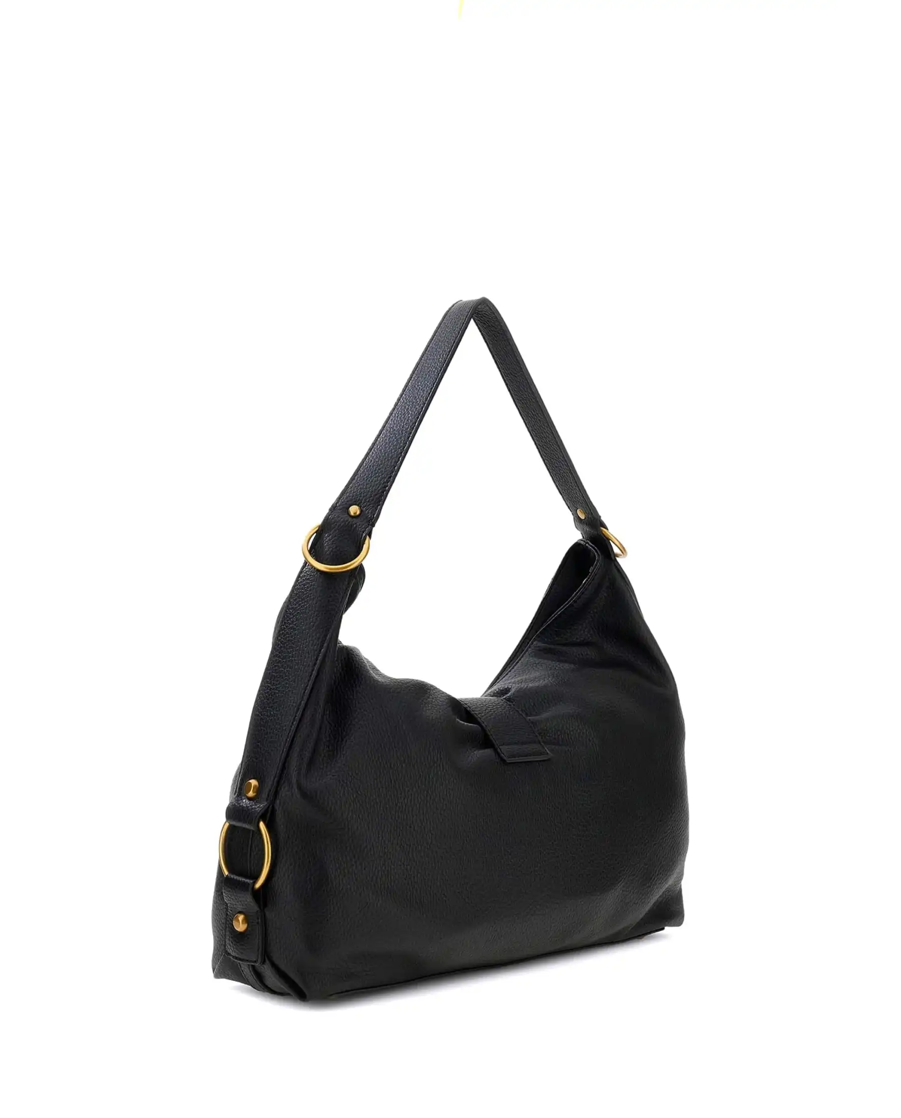 GUESS BORSA CAMDEN LARGE SHOULDER NERO