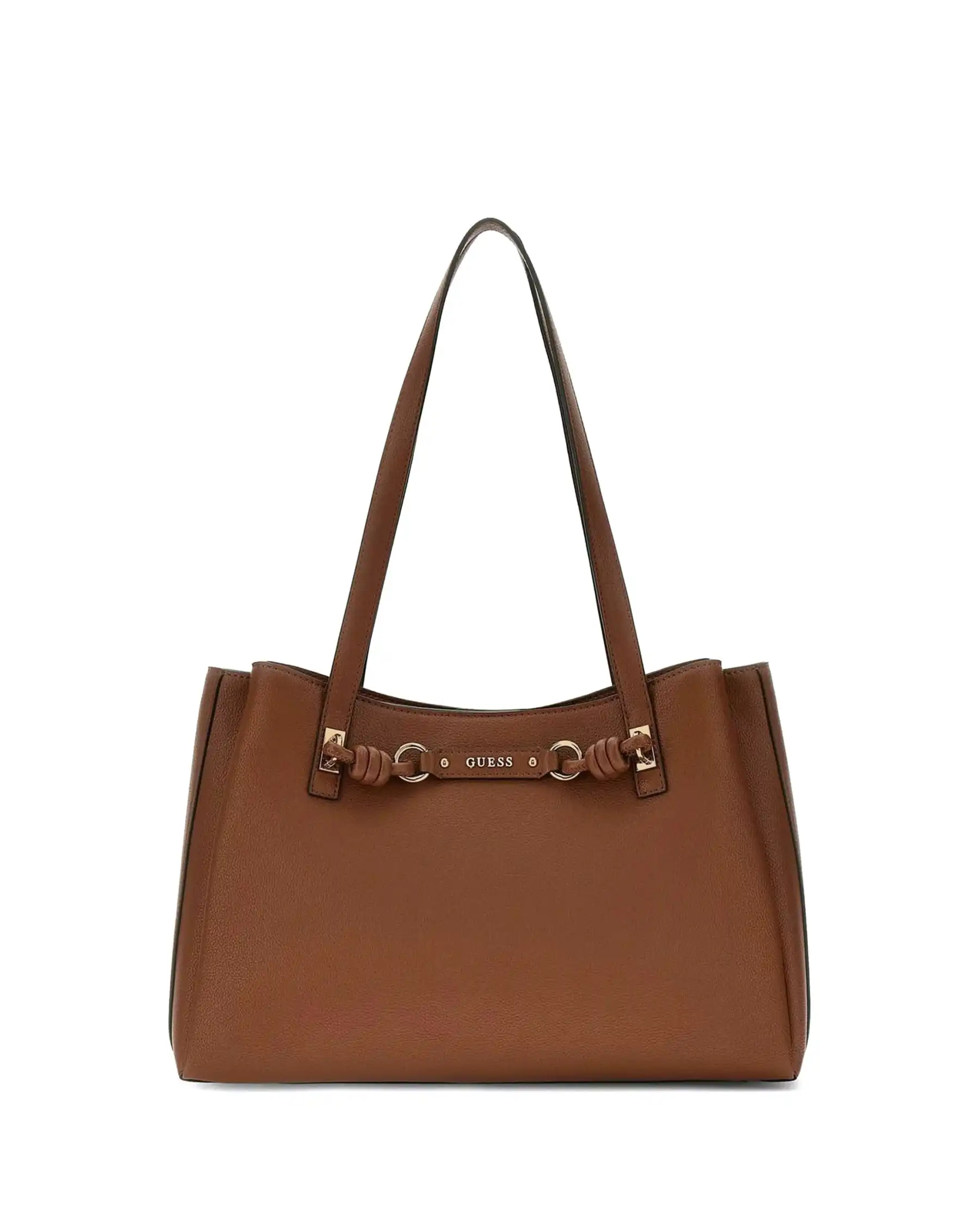 GUESS BORSA CAMELIA COGNAC