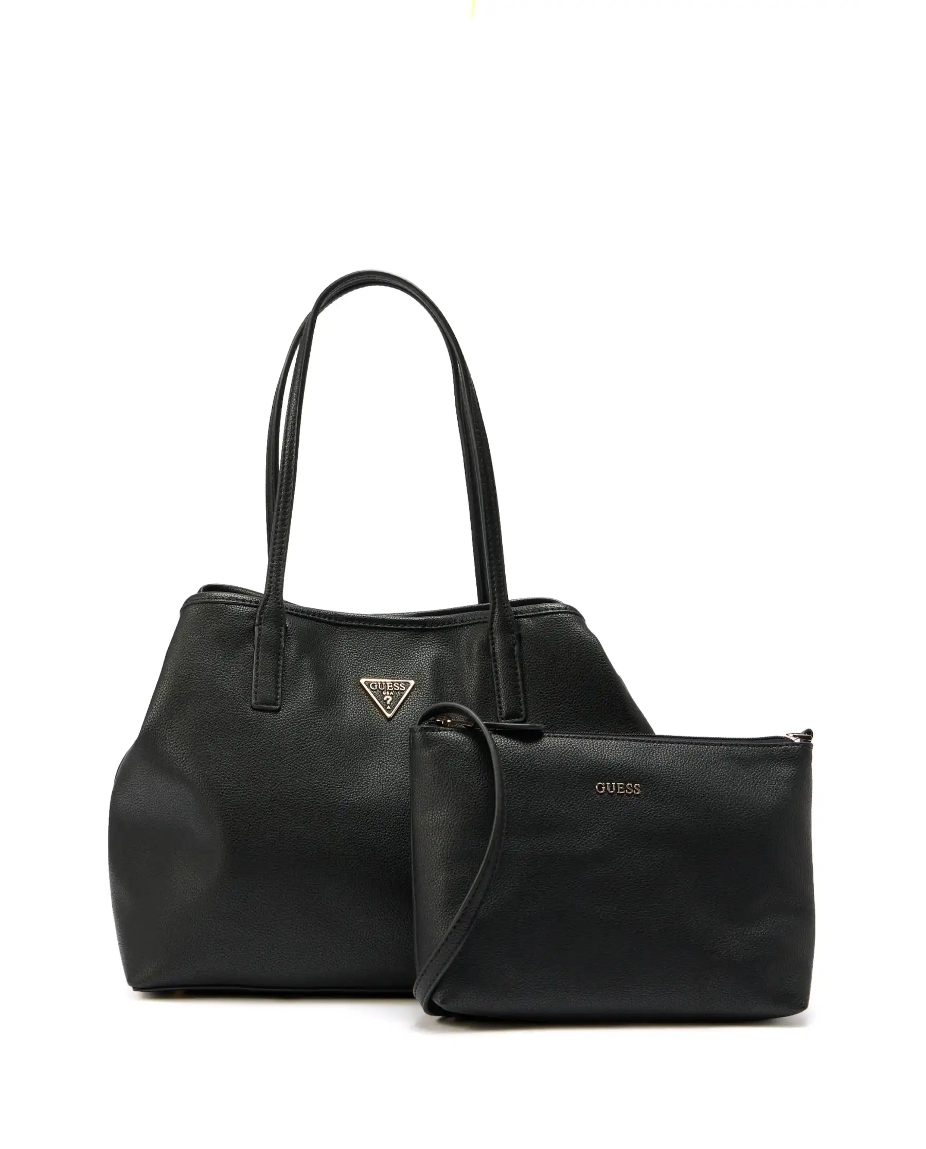 GUESS BORSA VICTTORIA 2 IN 1 NERO