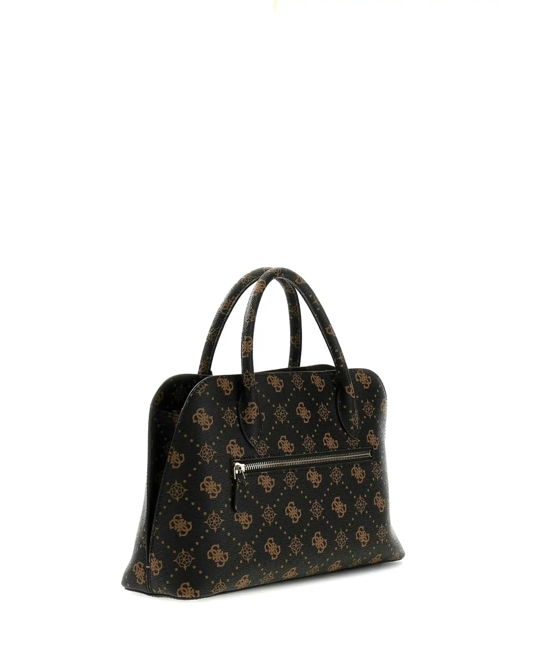 GUESS BORSA EMELIE LOGO MARRONE