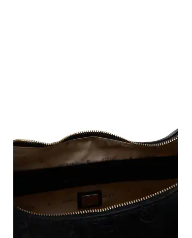 GUESS BORSA ELLA LOGO HOBO NERO