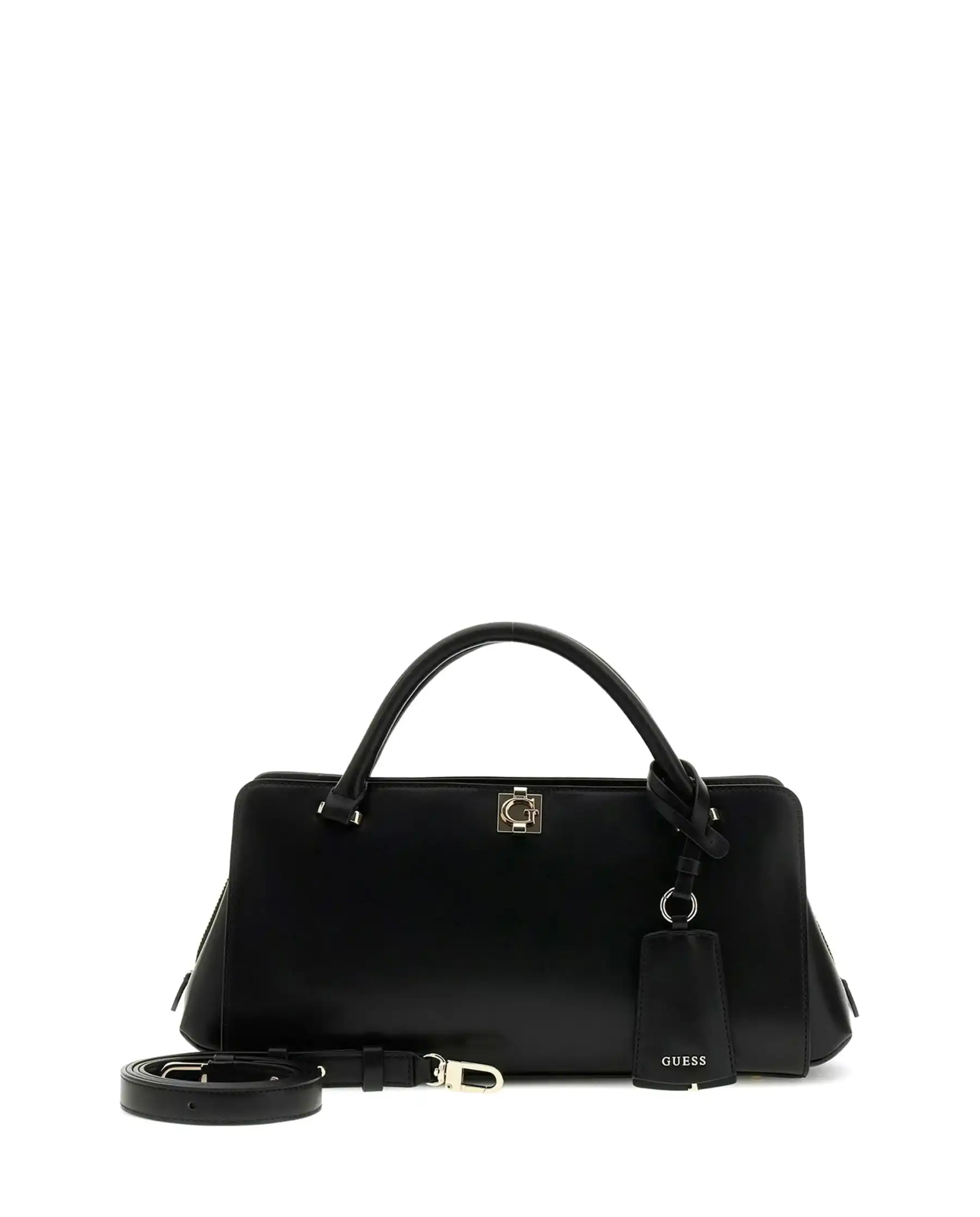 GUESS BORSA AUDREY SML GIRLFRIEND SATCHEL NERO