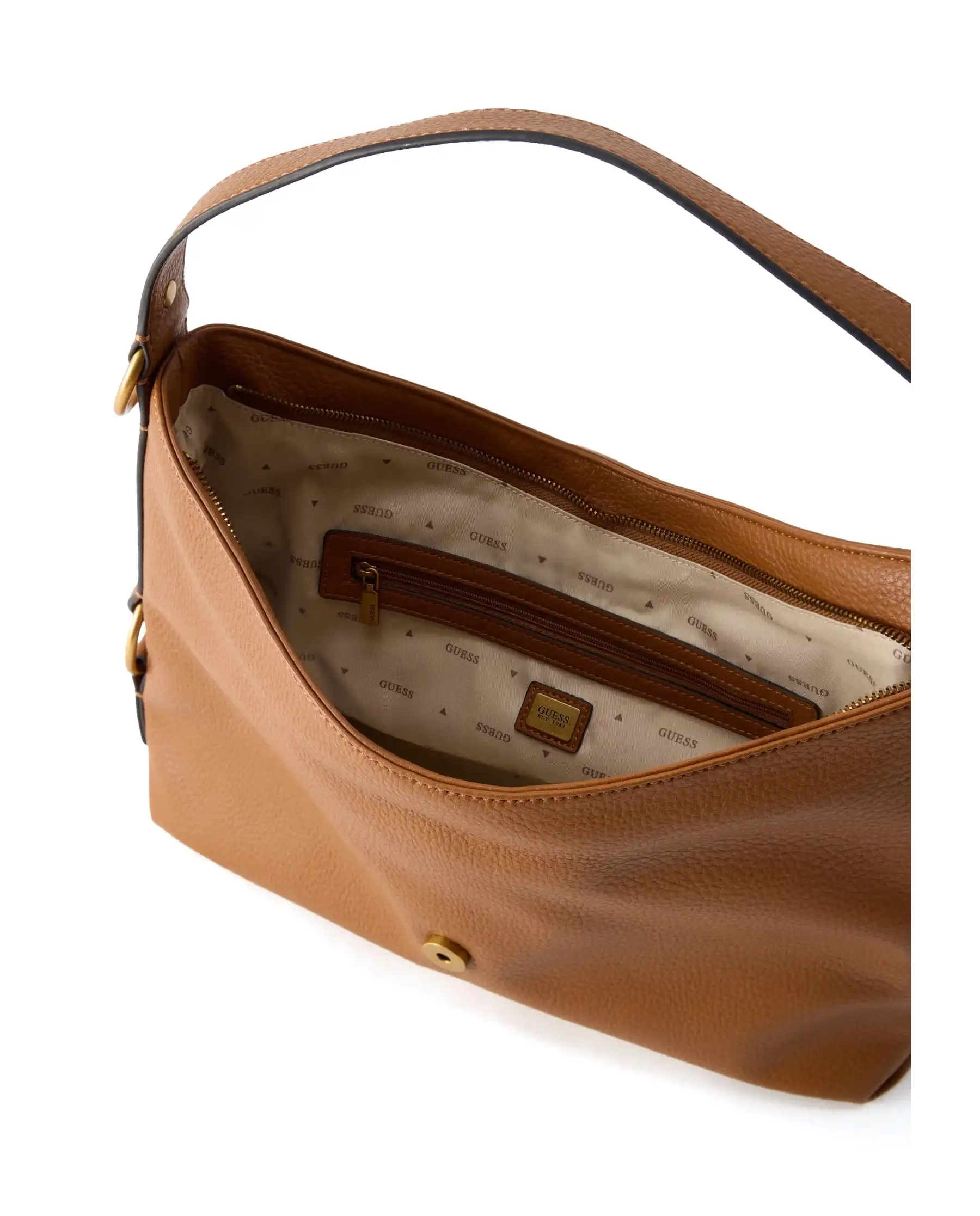 GUESS BORSA CAMDEN COGNAC