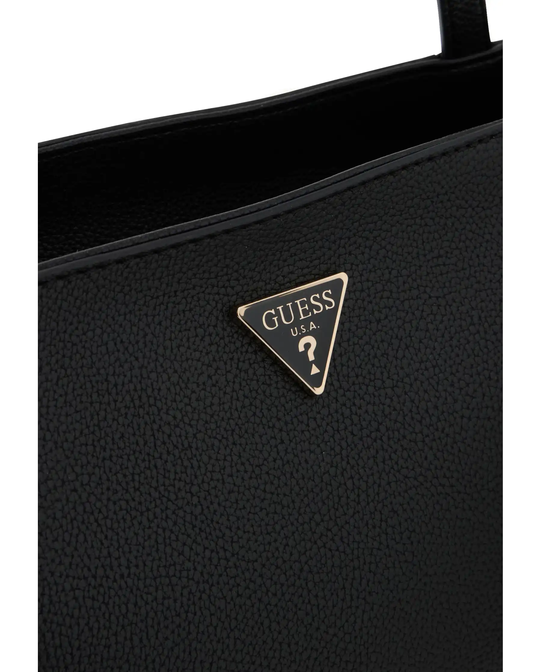 GUESS BORSA DEVON SHOULDER SATCHEL NERO