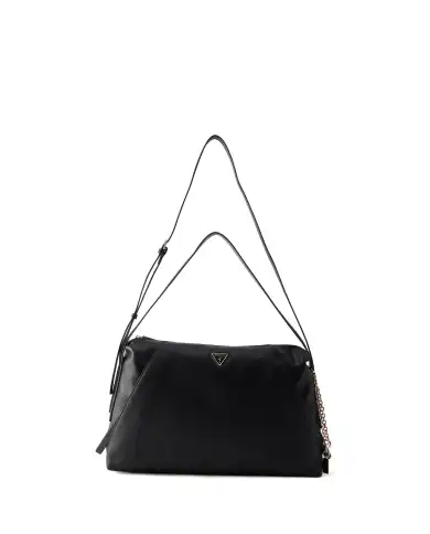 GUESS BORSA DEVON LARGE SHOULDER NERO
