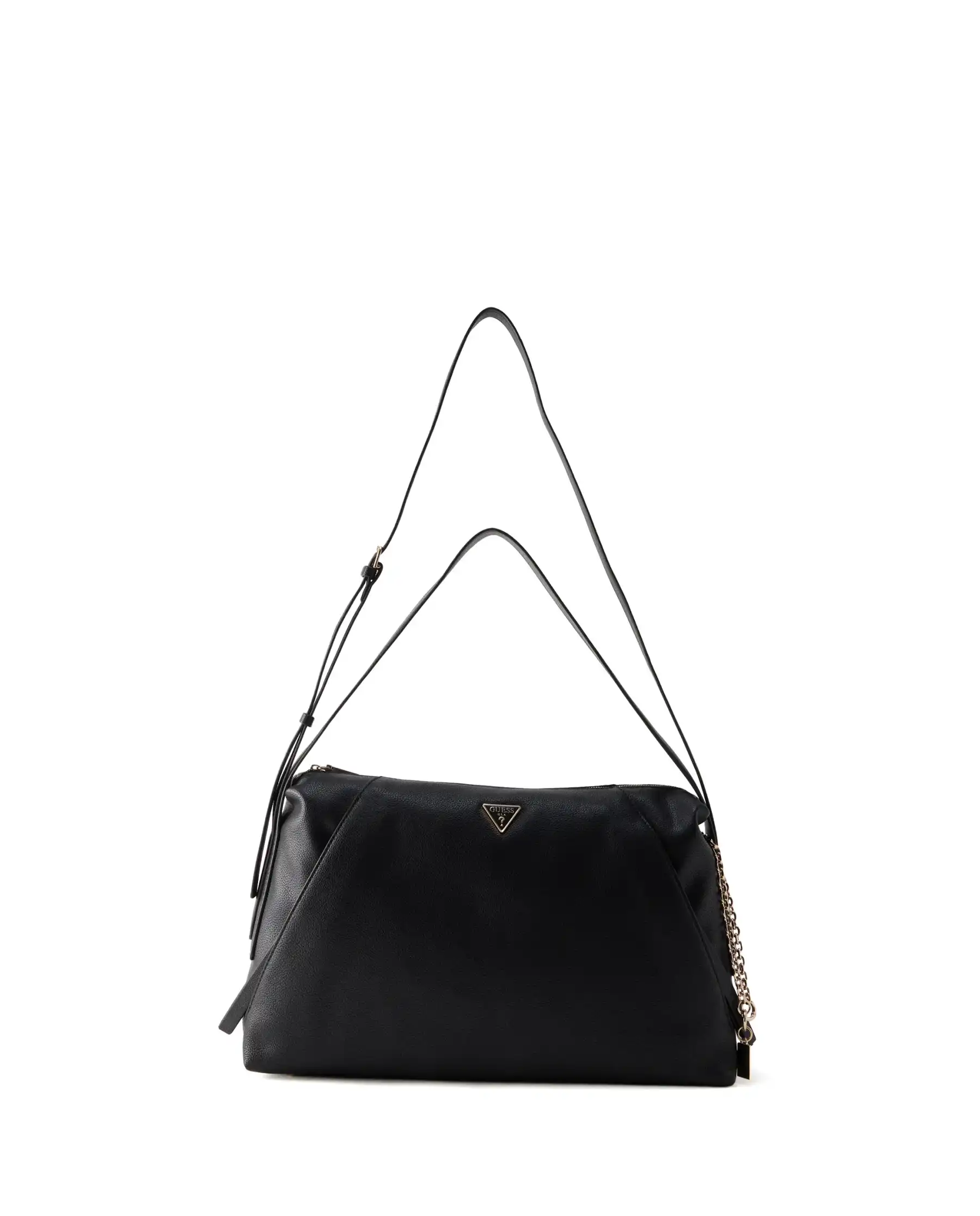 GUESS BORSA DEVON LARGE SHOULDER NERO
