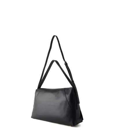 GUESS BORSA DEVON LARGE SHOULDER NERO