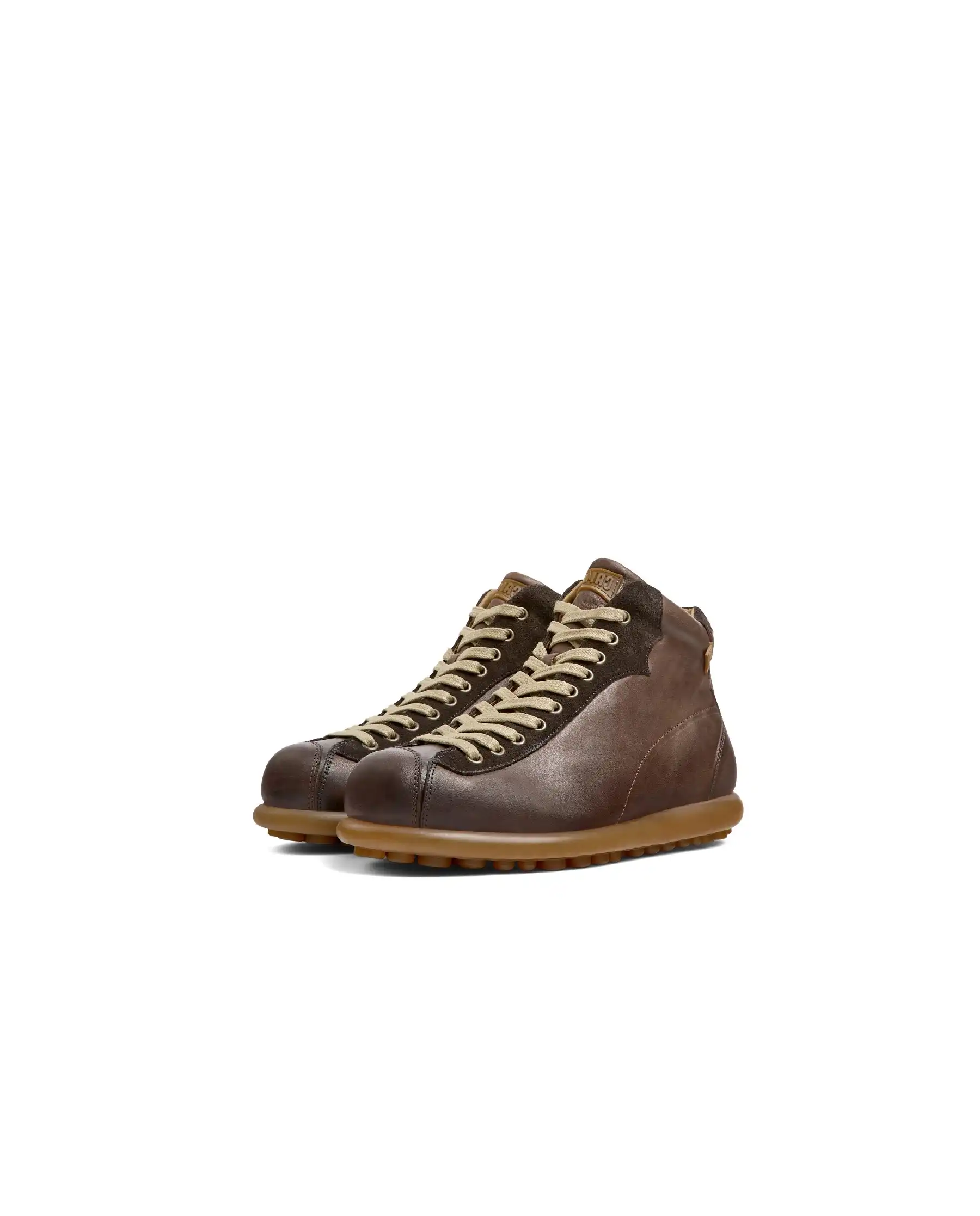 CAMPER STIVALETTI PELOTAS MARRONE
