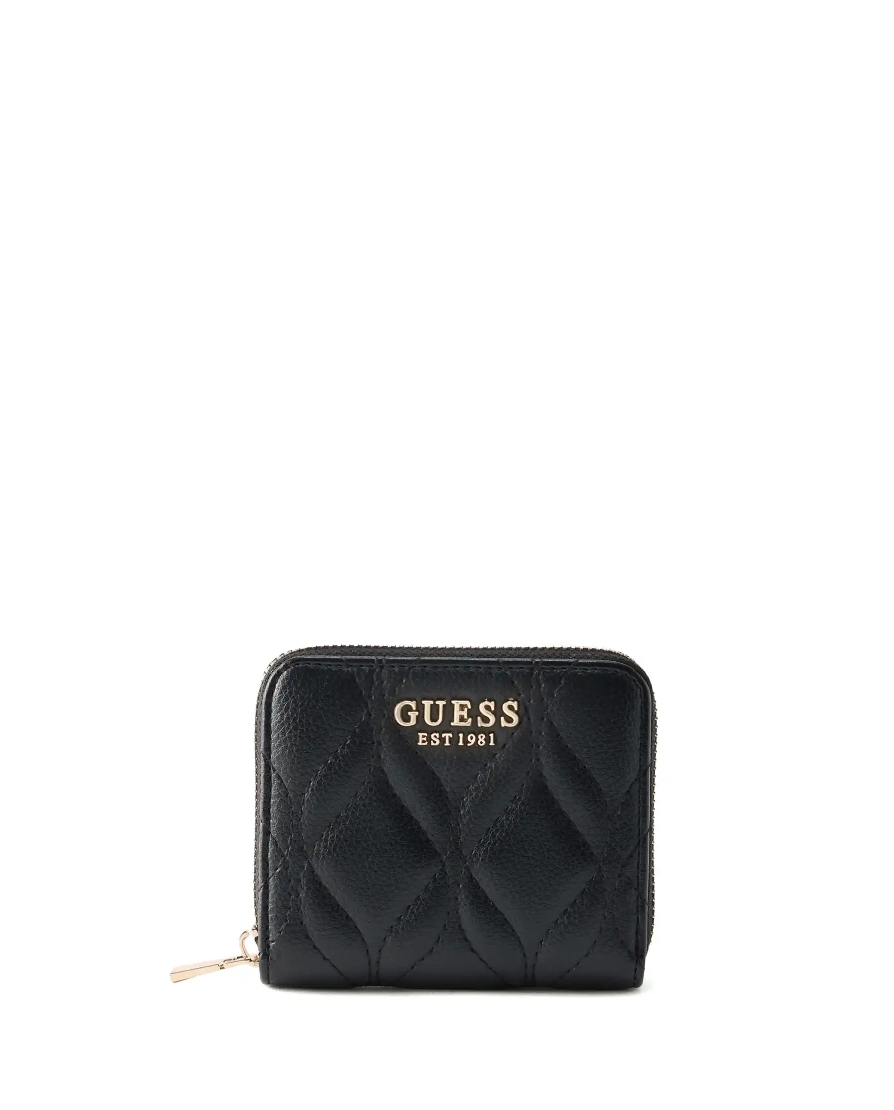 GUESS PORTAFOGLIO MAXINE SLG SMALL NERO