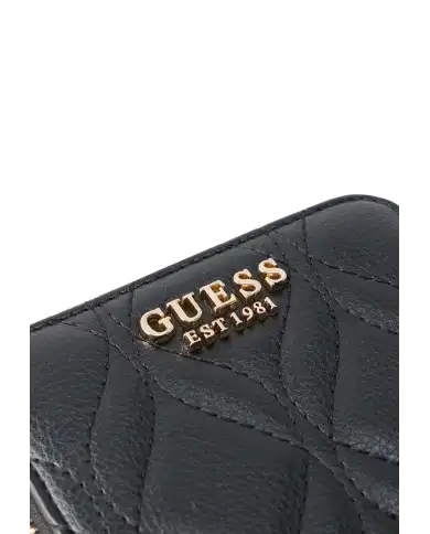 GUESS PORTAFOGLIO MAXINE SLG SMALL NERO