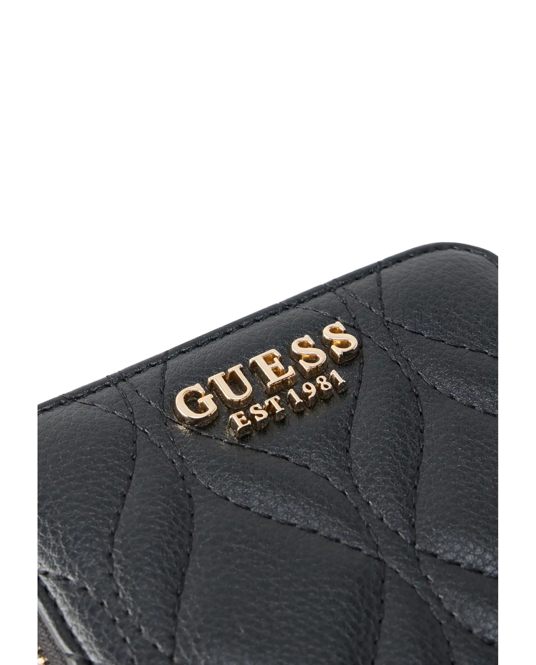 GUESS PORTAFOGLIO MAXINE SLG SMALL NERO