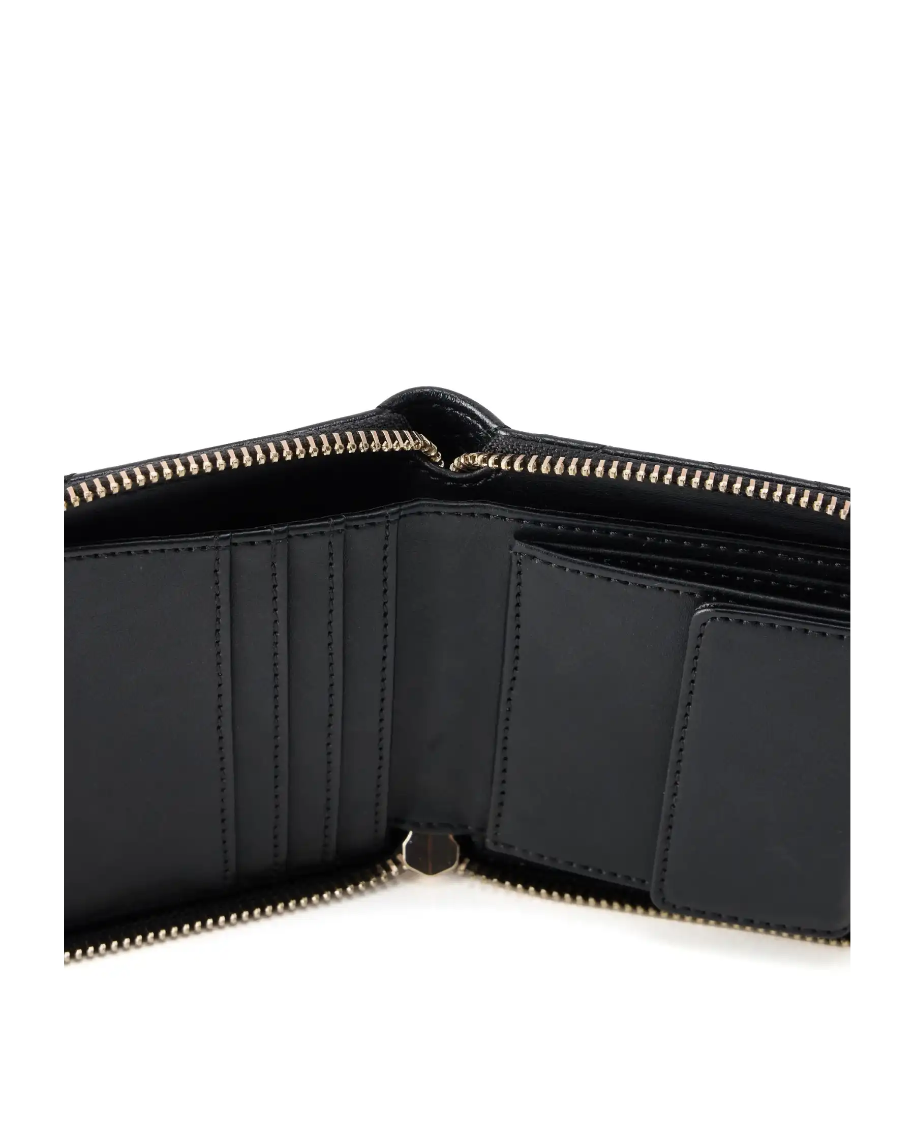 GUESS PORTAFOGLIO MAXINE SLG SMALL NERO
