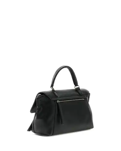 GUESS BORSA DEVON TOP HANDLE FLAP BLACK