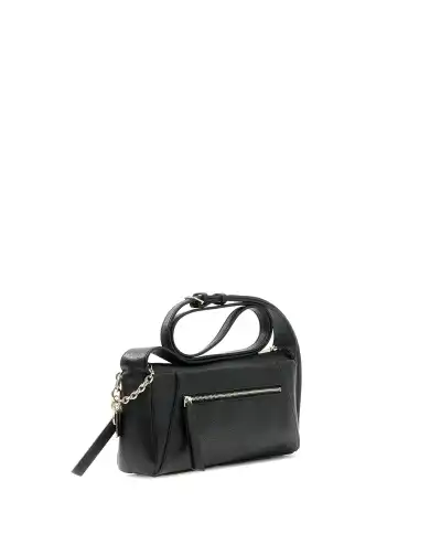 GUESS BORSA DEVON MINI CROSSBODY NERO