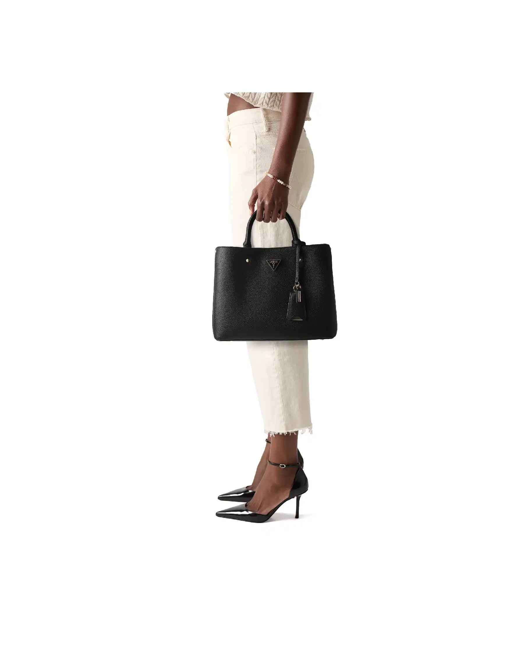 GUESS BORSA MERIDIAN NERO