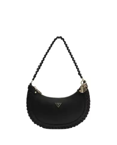 GUESS BORSA PETRA HOBO SHOULDER NERO