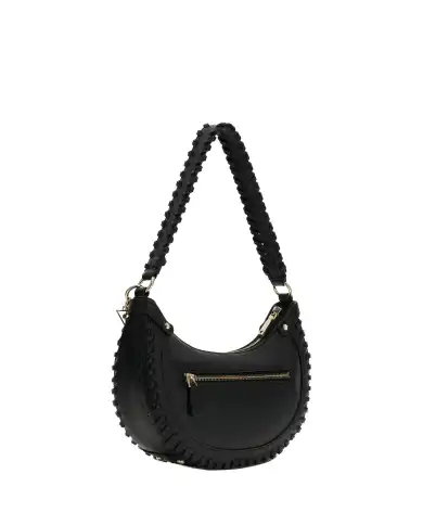 GUESS BORSA PETRA HOBO SHOULDER NERO