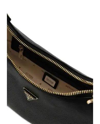 GUESS BORSA PETRA HOBO SHOULDER NERO