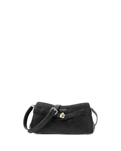 GUESS BORSA ELLA LOGO GIRLFRIEND CROSSBODY NERO