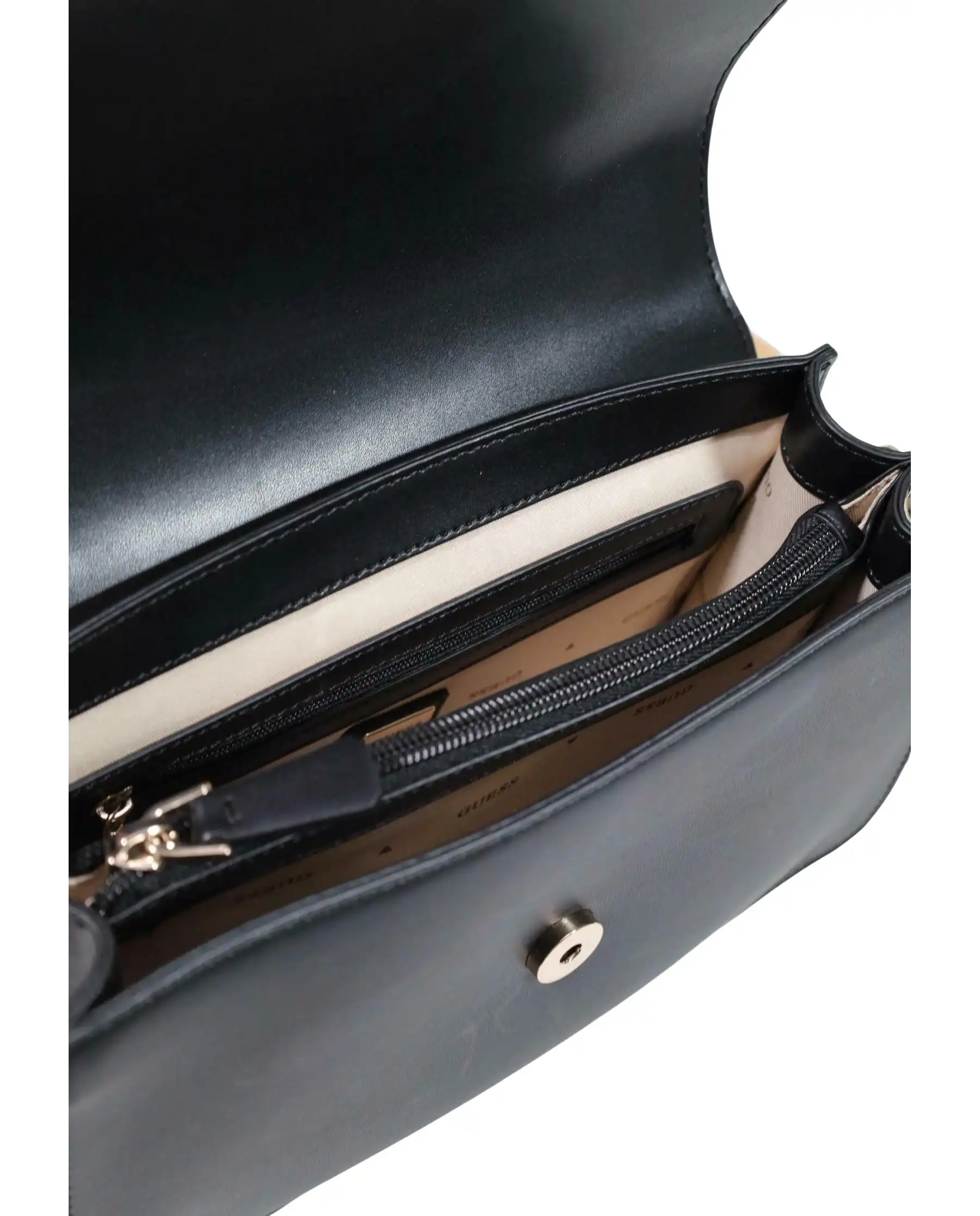 GUESS BORSA AUDREY CONVERTIBLE XBODY FLAP NERO