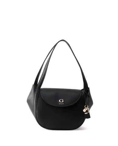 GUESS BORSA COLEEN FLAP SHOULDER NERO