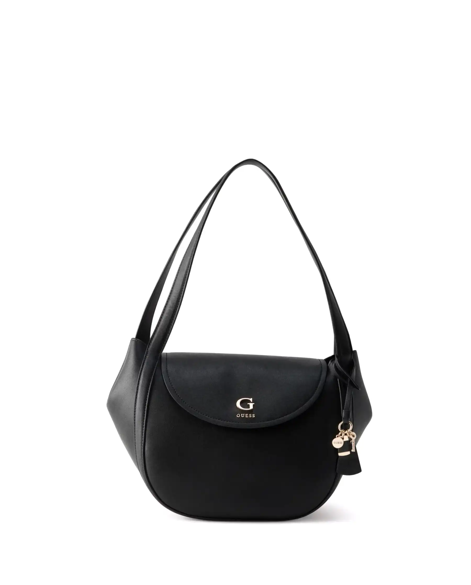 GUESS BORSA COLEEN FLAP SHOULDER NERO