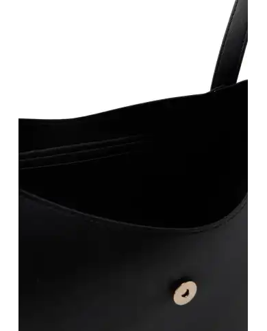 GUESS BORSA COLEEN FLAP SHOULDER NERO