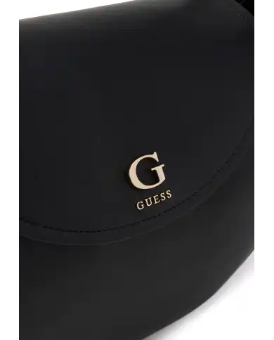 GUESS BORSA COLEEN FLAP SHOULDER NERO