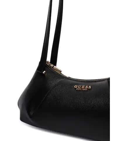 GUESS BORSA AMORETTE SHOULDER NERO