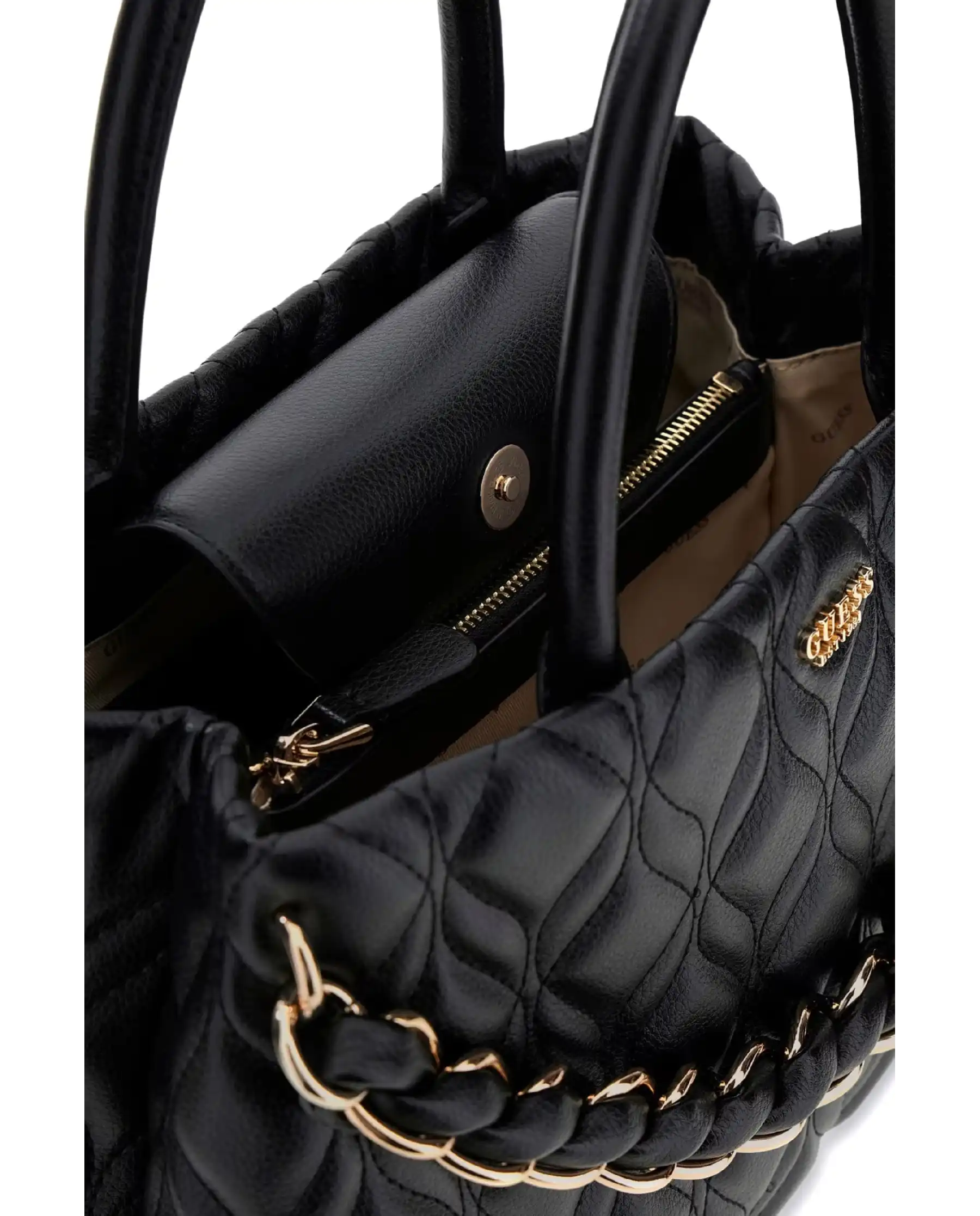 GUESS BORSA MAXINE GIRLFRIEND NERO