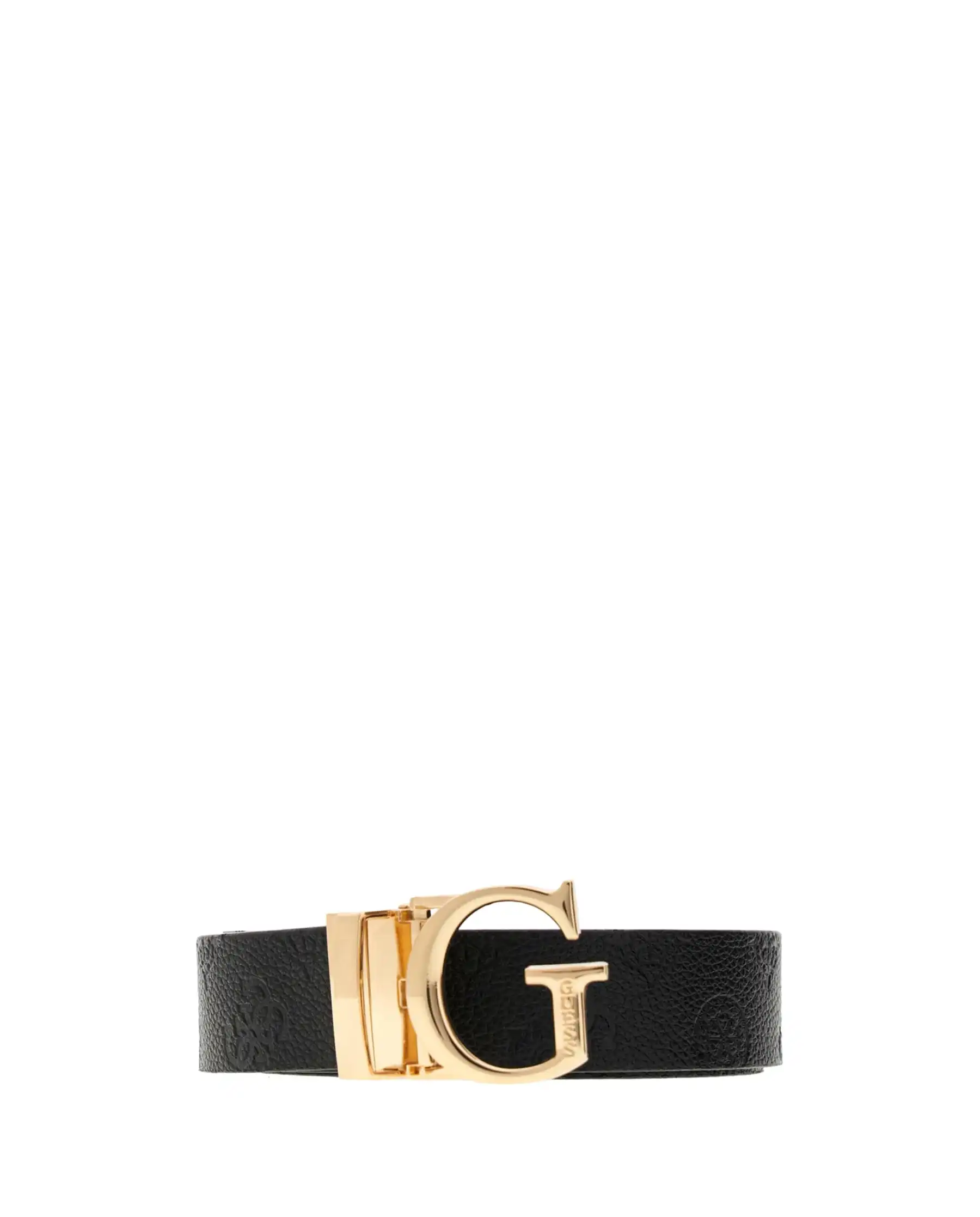 GUESS CINTURA REVERSIBILE ELLA LOGO NERO