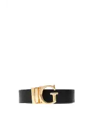 GUESS CINTURA REVERSIBILE ELLA LOGO NERO