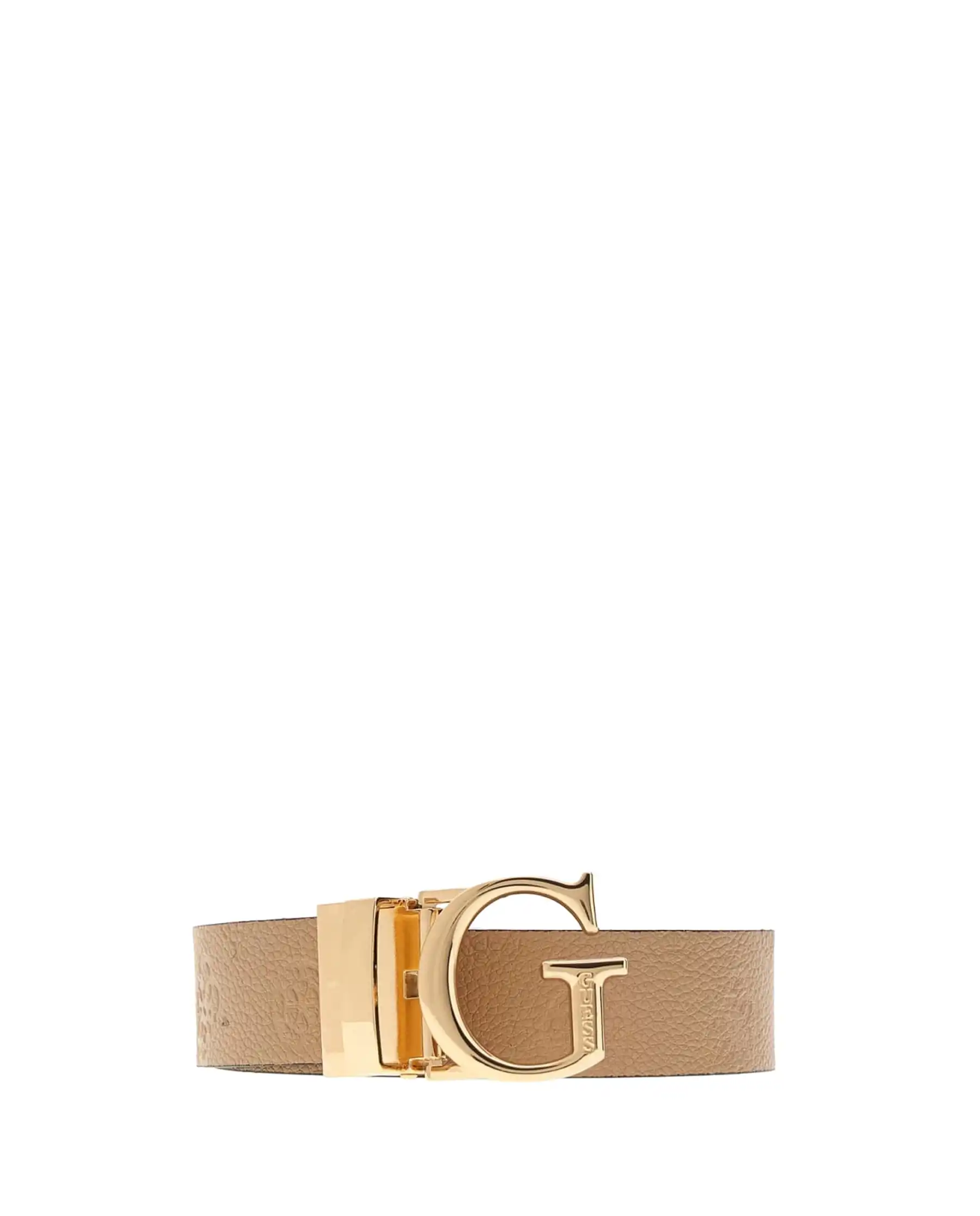 GUESS CINTURA REVERSIBILE ELLA LOGO NERO